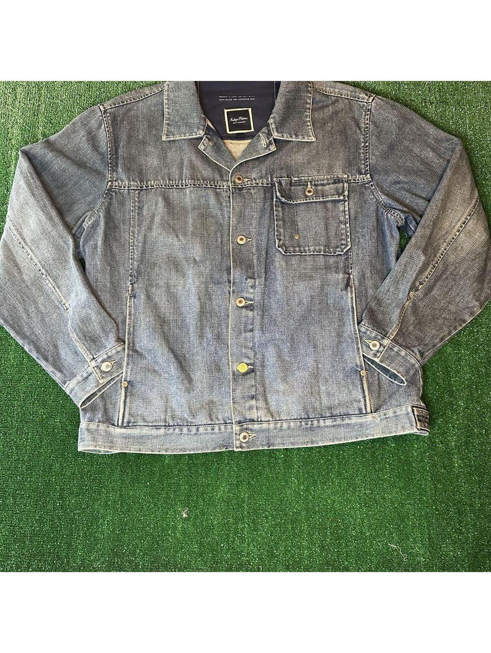Indigo Palms Denim company Washed Light Blue Denim Jacket